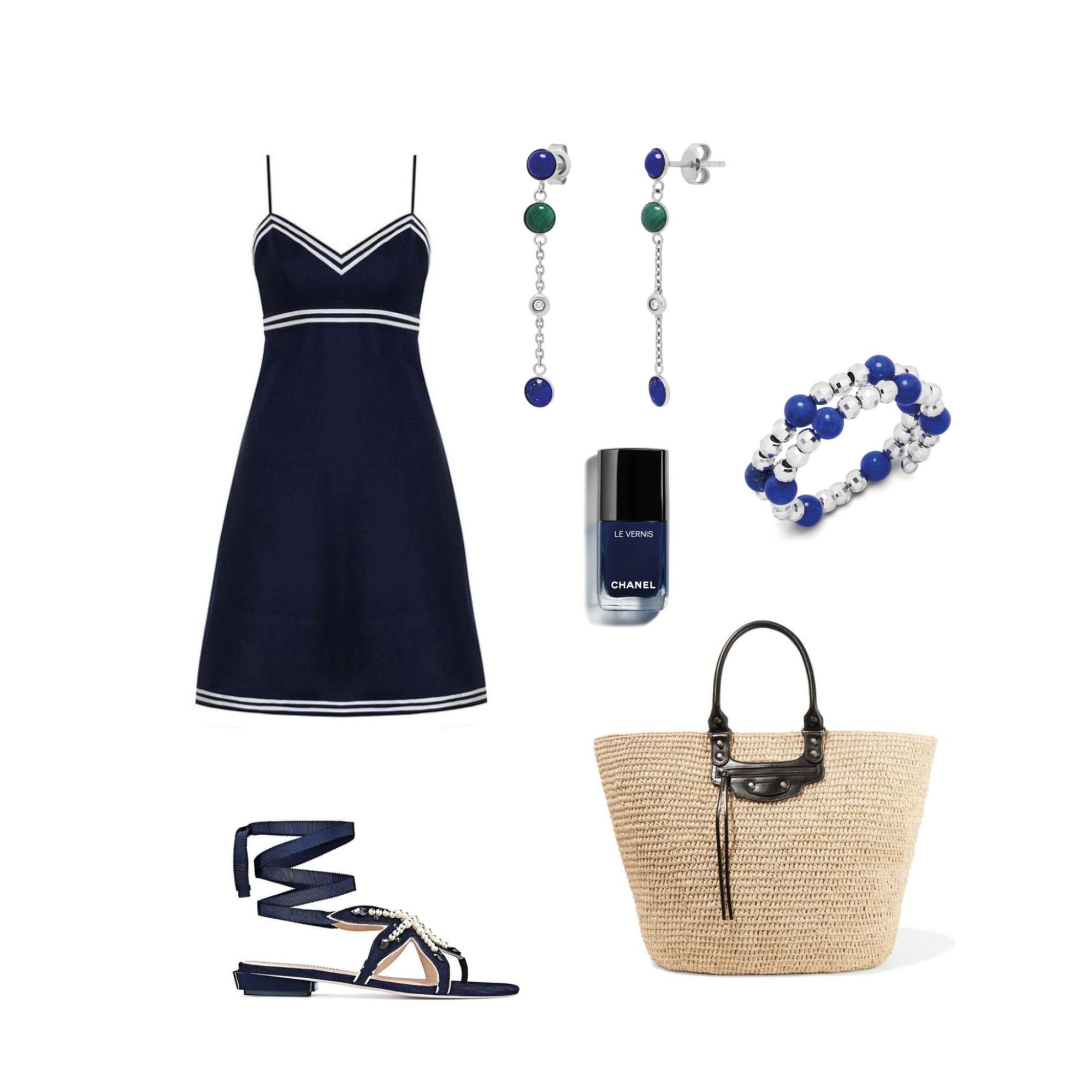 Look #3: Indigo Dreams