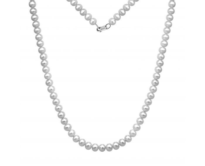 Necklace with pearls 1Л128-0013