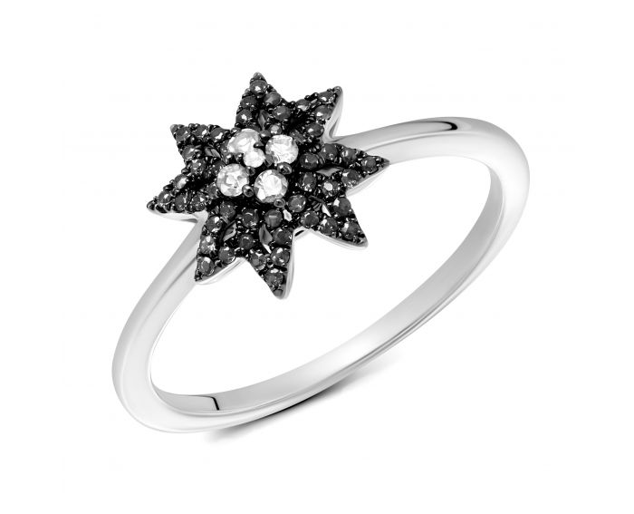 Ring with diamonds 1К759-0376