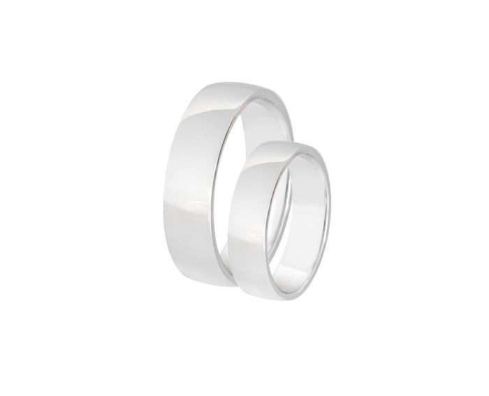 White gold wedding ring