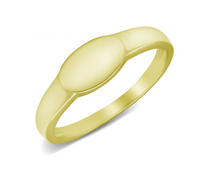 Yellow gold ring