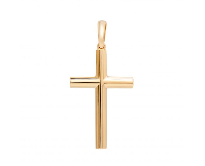 Rose gold cross 2П914-0011