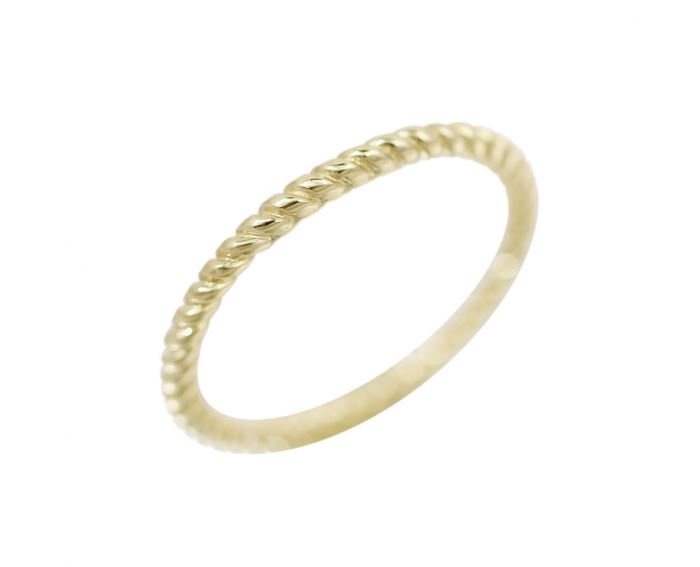 Yellow gold ring 2-244 748