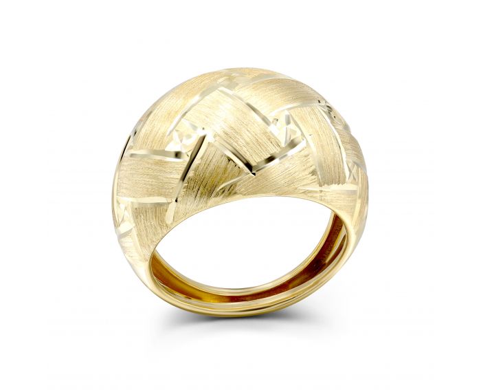 Ring in yellow gold 2K143-1605