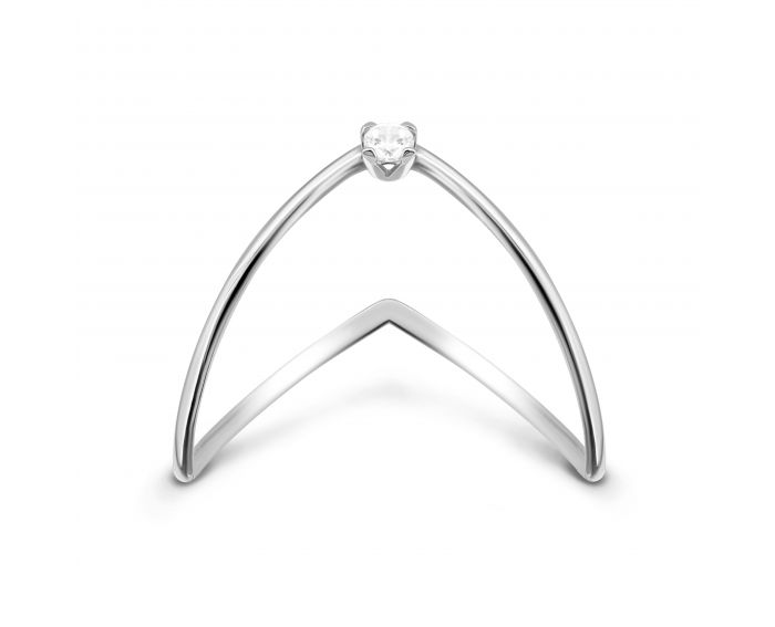 A ring in white gold 2K150-0001
