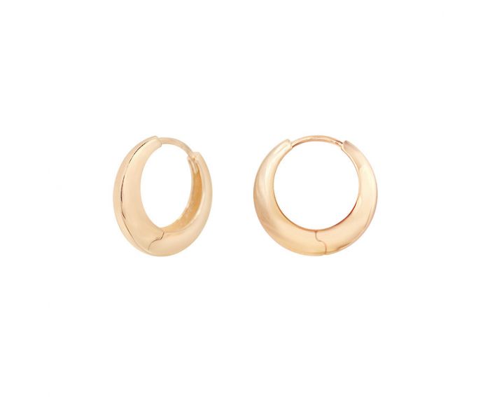 Rose gold earrings 2С150-0005