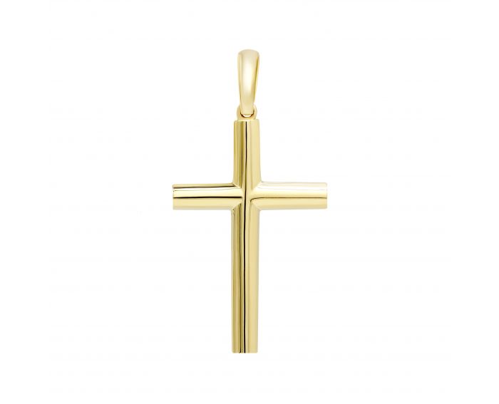Хрест з жовтого золота 2П914-0010