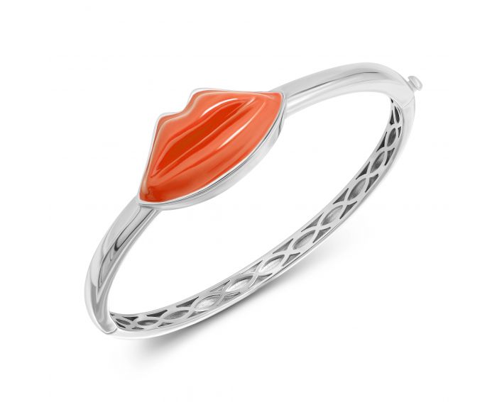 Bracelet Kiss orange color