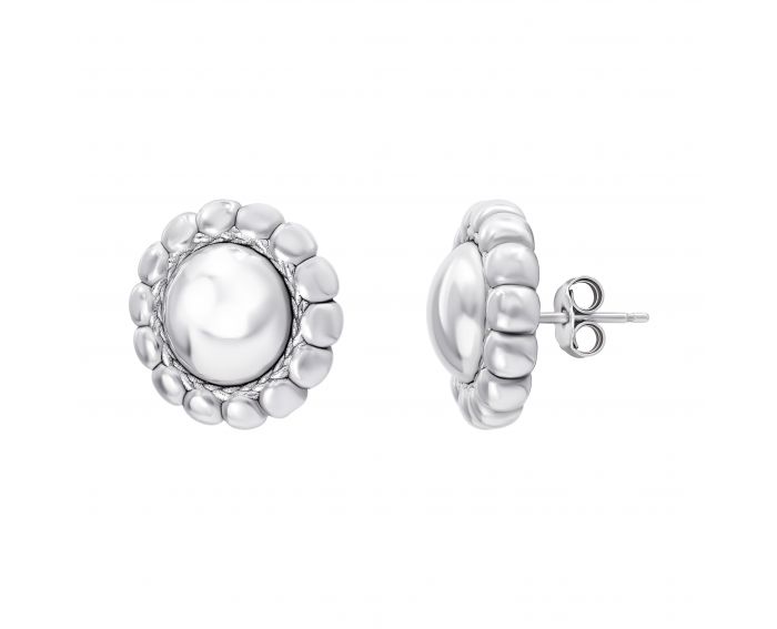 Silver earrings 3С661-0031