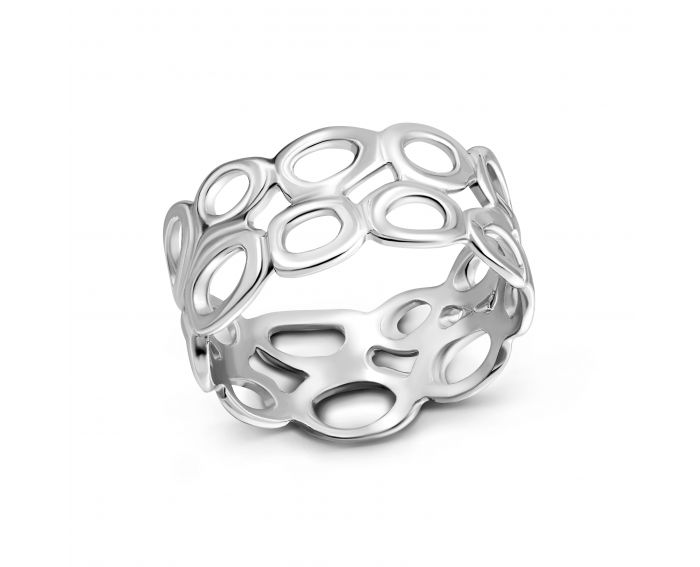 Кольцо серебряное 3К096-0041