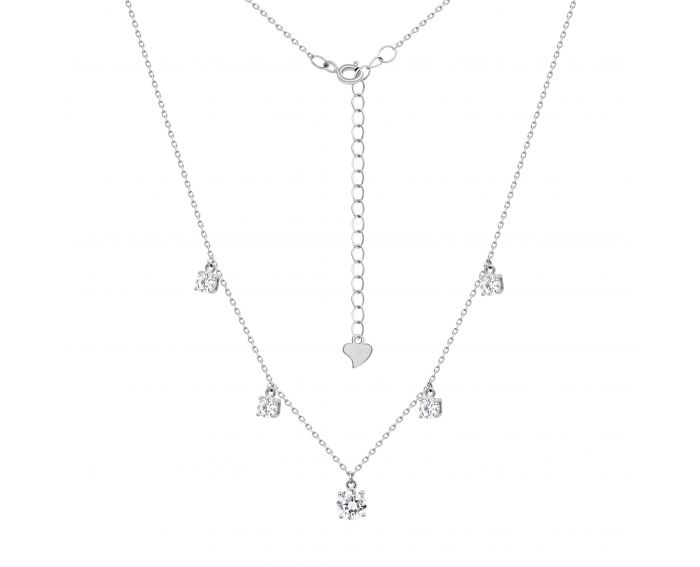 Silver necklace 3Л096-0040