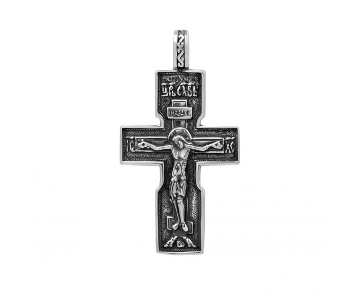 Хрестик срібний 3П464-0023