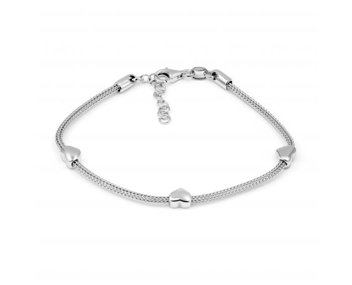 The bracelet is silver 19,5 см 3Б269-0095