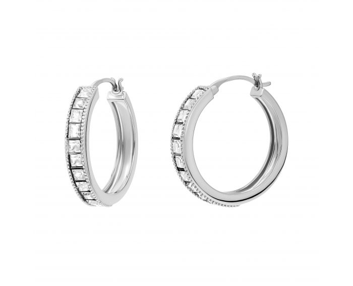 Silver earrings 3С269ЕС-0073