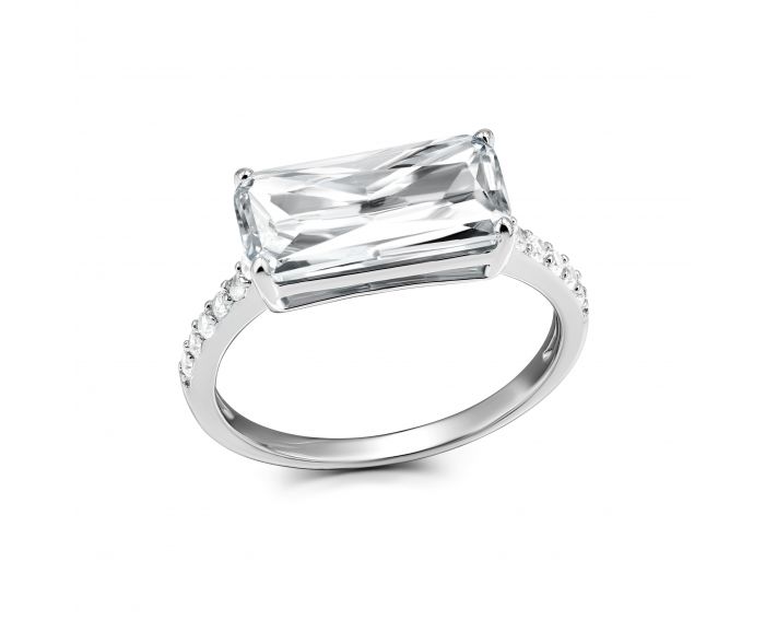 The ring is silver 3К269ЕС-0034