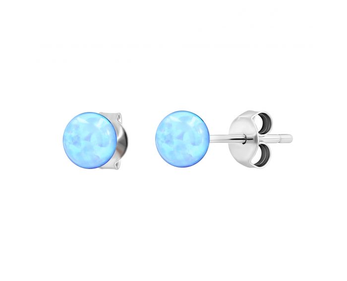 Silver earrings 3С096-0138