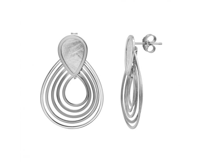 Silver earrings 3С269-0130