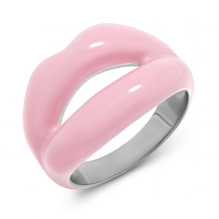 Ring tselunok light pink