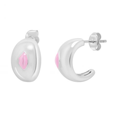 Earrings Celunok light pink gloss