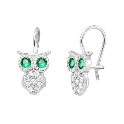 Silver earrings 3С096-0024