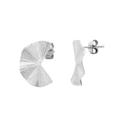 Silver earrings ZRUB DEREVA