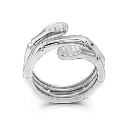 The ring is silver 3К269ЕС-0019