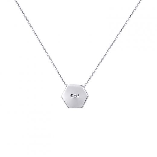 White gold necklace 2-231 160