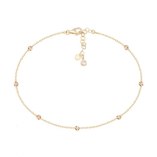 Rose gold bracelet 2Б914-0053