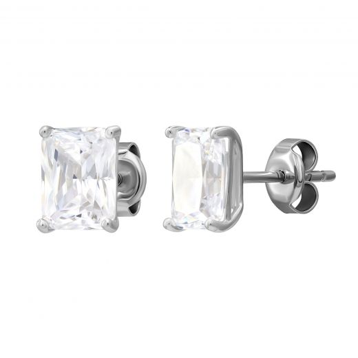 White gold earrings 2-238 585