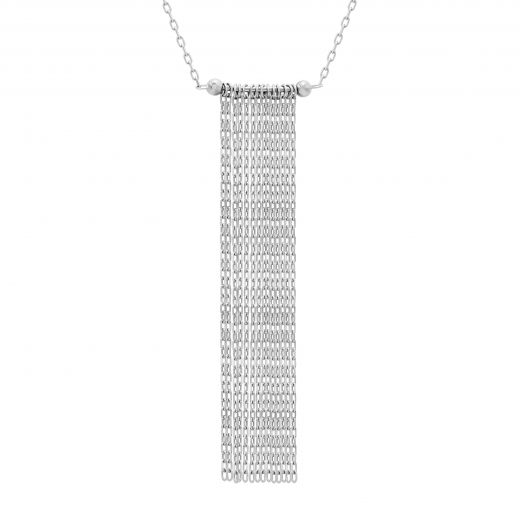 Necklace made of white gold 2L765-0045