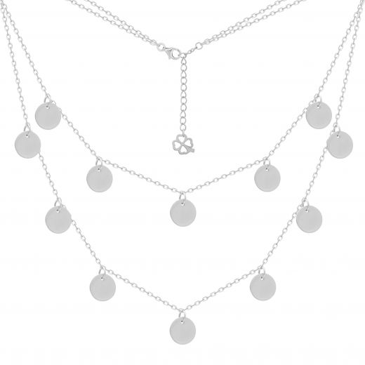 Necklace made of white gold 2L765-0047