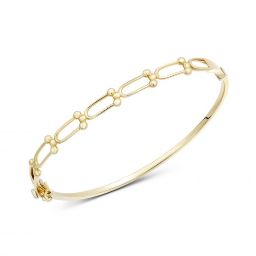 Yellow gold bracelet 2-241 515