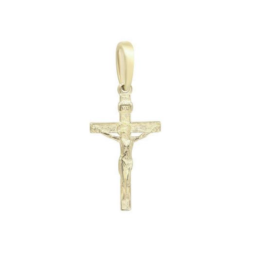 Yellow gold cross 2П071-0007