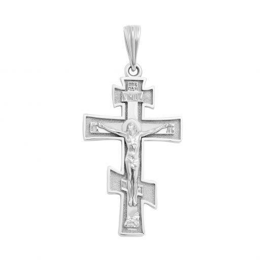 Cross in white gold 2P071-0078