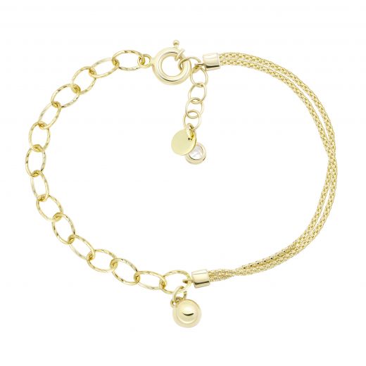 Yellow gold bracelet 2Б914-0050