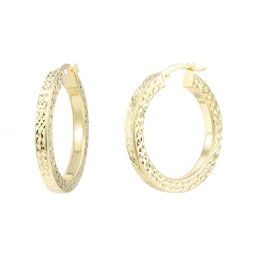 Yellow gold earrings 2С526-0451