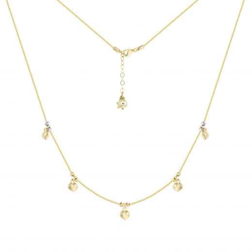 Yellow gold necklace 2Л526-0183