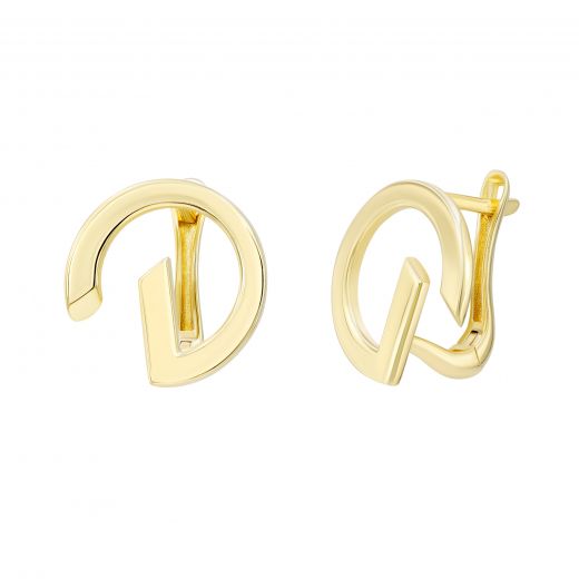 Earrings in yellow gold 2S954-0005