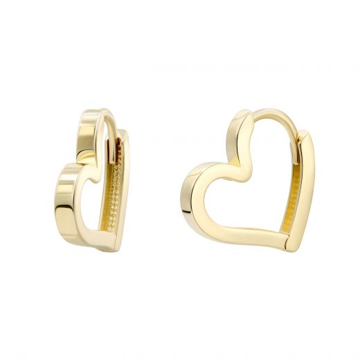 Yellow gold earrings 2-247 255