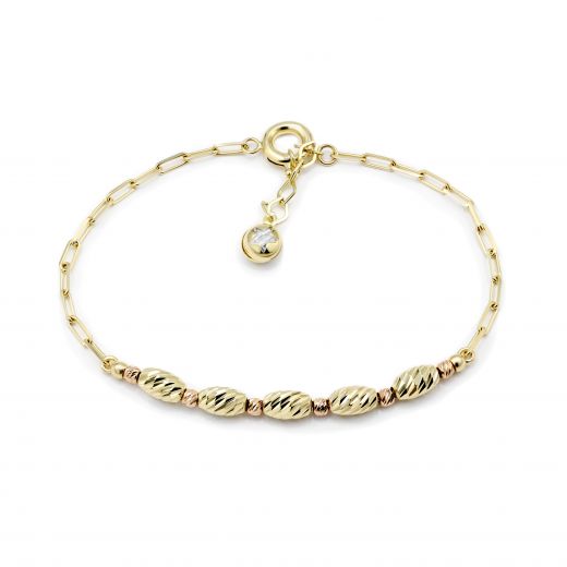 Yellow gold bracelet 2-249 362