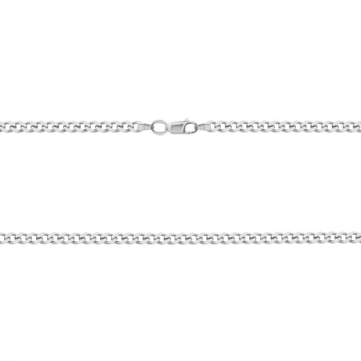 Chain in white gold 60 cm 2Ц164-0020