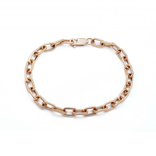 Rose gold bracelet 18 см 2Б789-0001