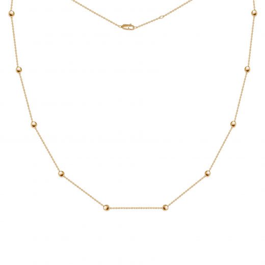 Rose gold necklace 2Л150-0020