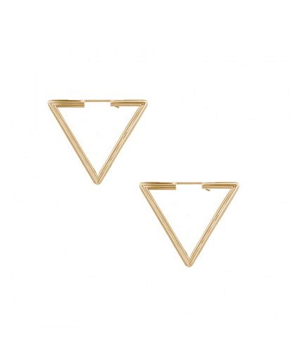 Rose gold earrings 2С150-0001