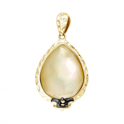 Silver pendant with calcite 3-179 412