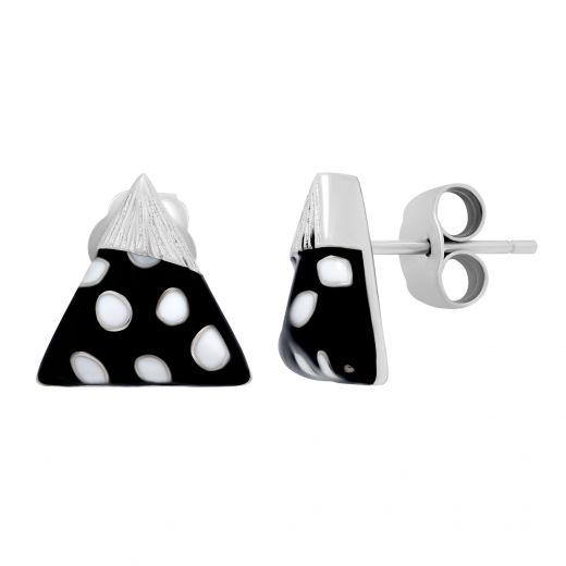 Earrings Black&White