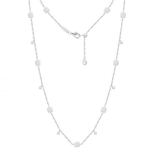 Silver necklace 3L155-0073