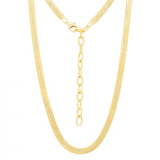 Silver necklace 3L155-0098