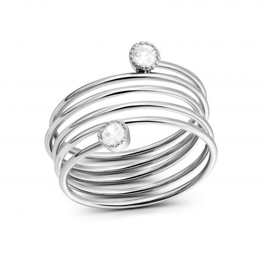 ring is silver 3К096-0055