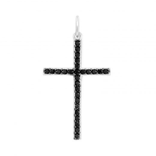 Cross with cubic zirconia 3P096-0044